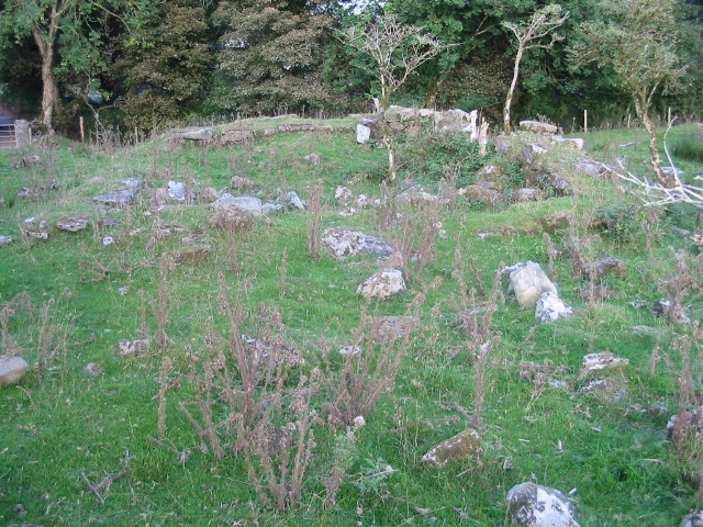 Teampaillin, site of an early Church and Children's burial Ground